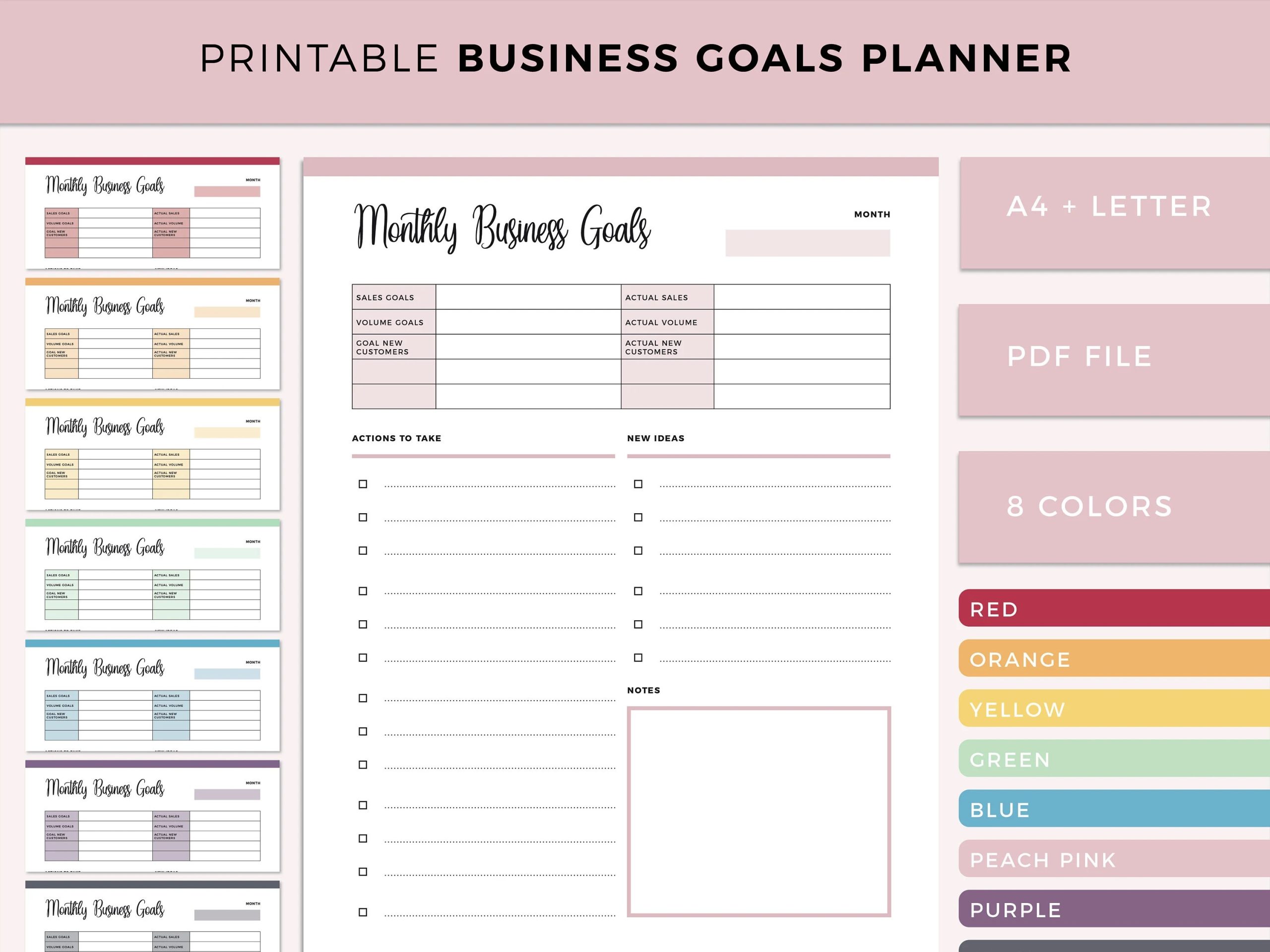 Goal-Setting Templates